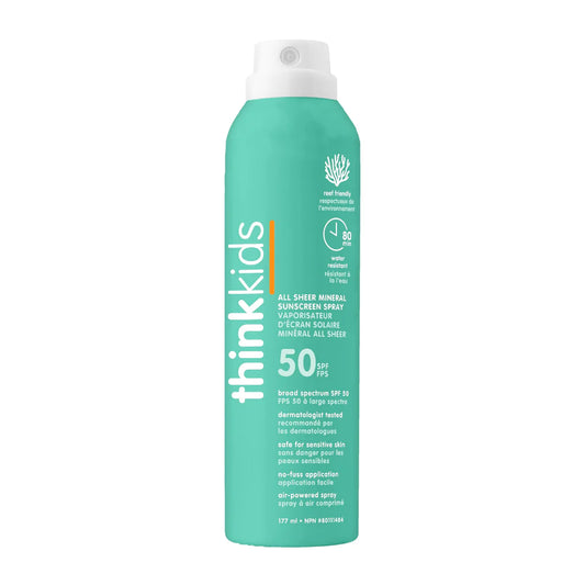 THINK Kids Clear Zinc Sunscreen Spray SPF 50