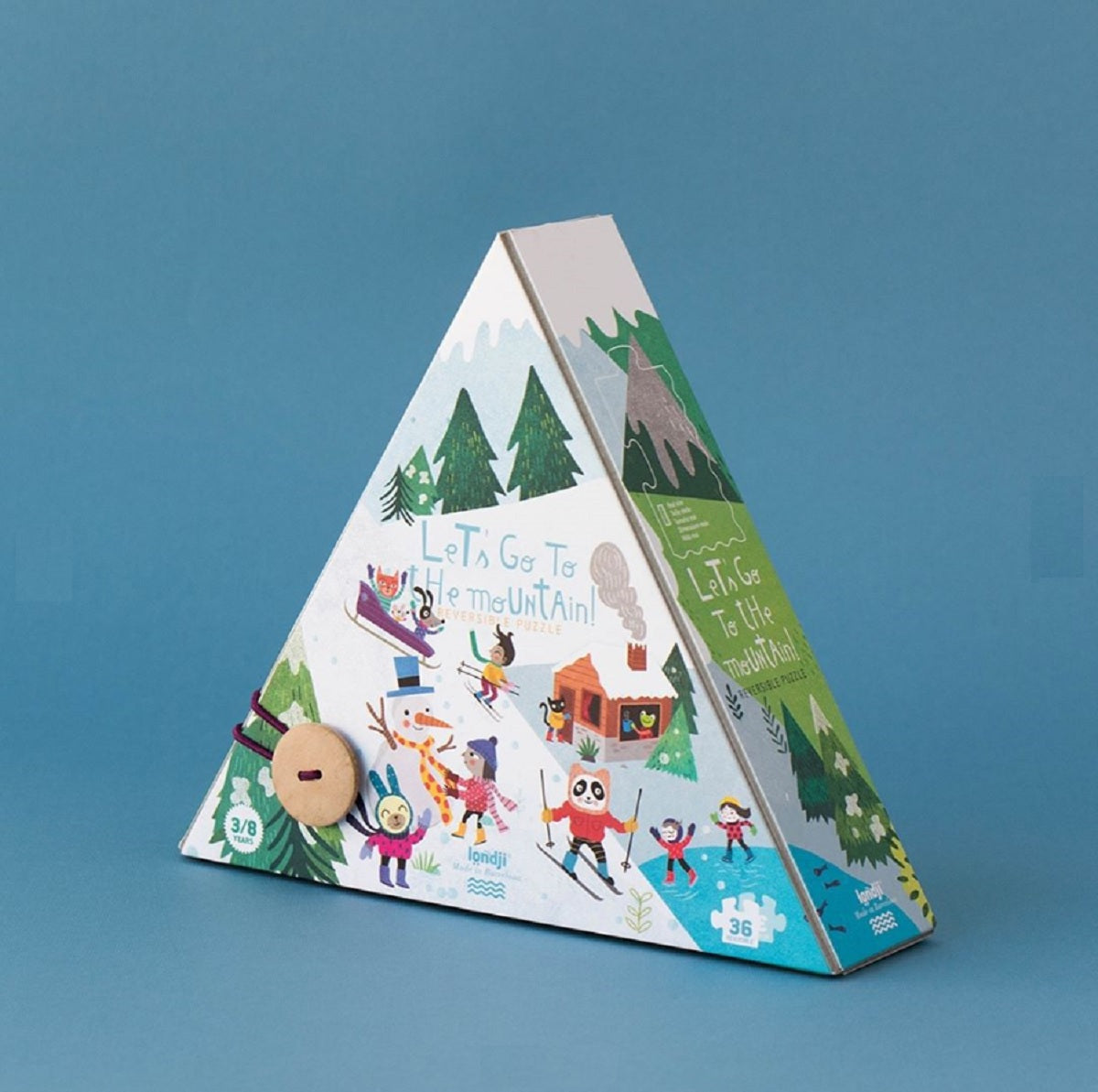 Londji - Puzzle -  Let's Go To the Mountains By Mariana Ruiz Johnson.