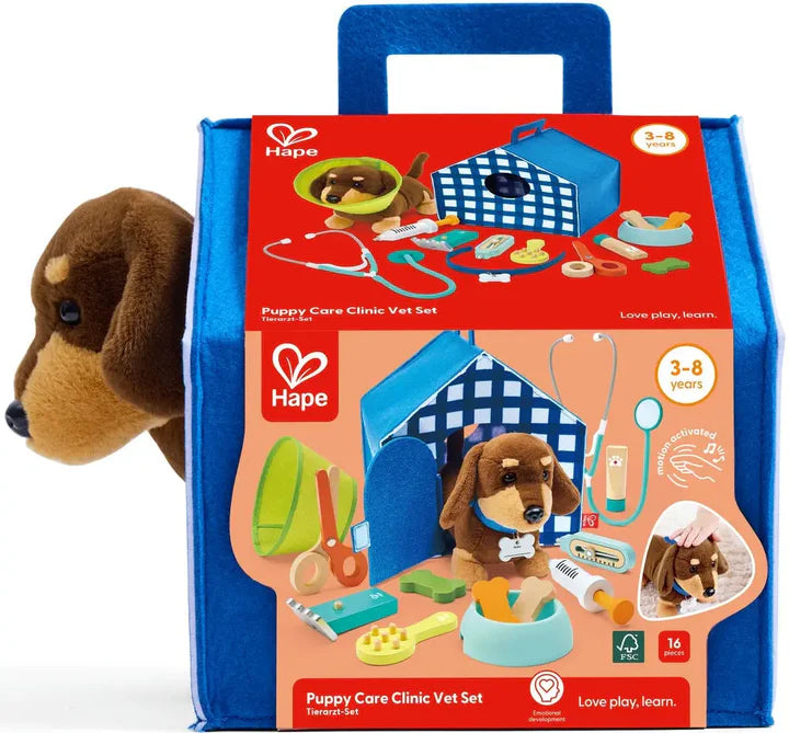 PUPPY CARE CLINIC VET SET - HAPE
