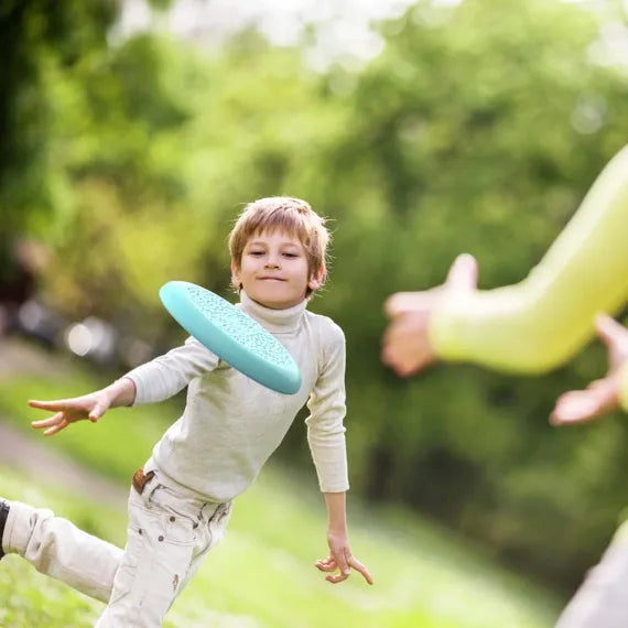 QUUT Flying Disc / Sand Sifter - Blue