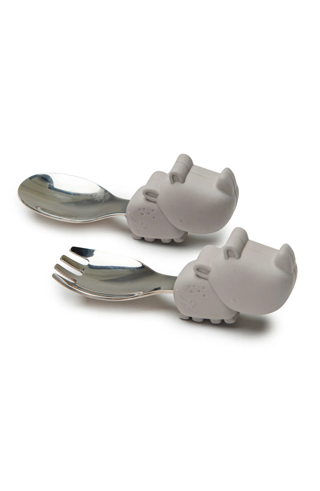 LOULOU LOLLIPOP Born to be Wild Learning Spoon/Fork Set