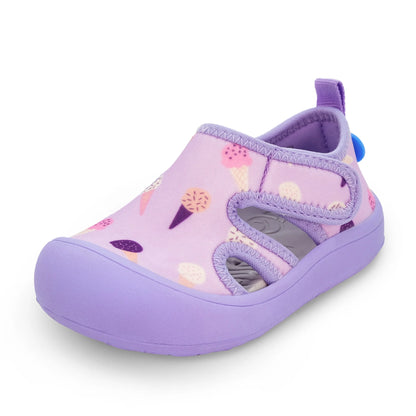 Jan and Jul Kids SunnyBreeze Sandals - Lavender Ice Cream - product photo