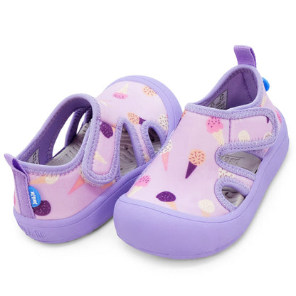 Jan and Jul Kids SunnyBreeze Sandals - Lavender Ice Cream - product photo