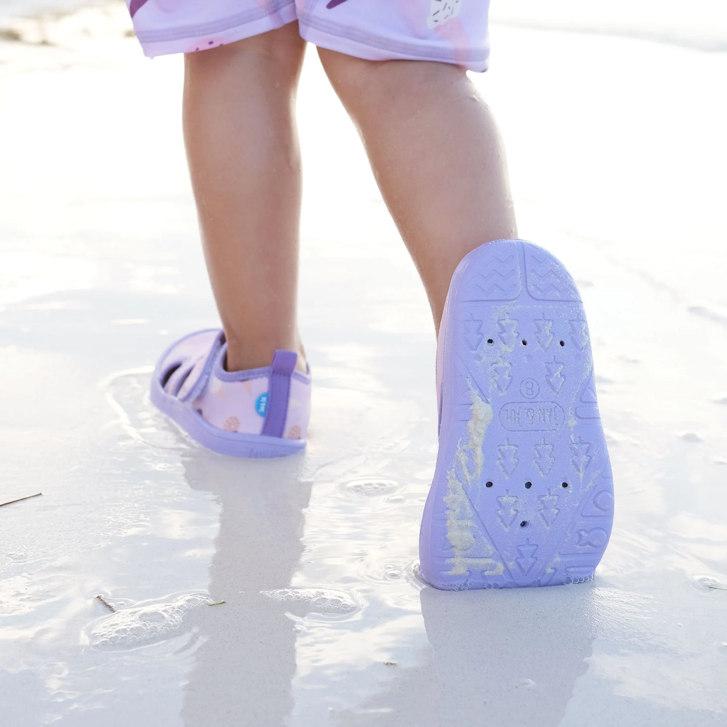 Jan and Jul | Kids SunnyBreeze Sandals | Lavender Ice Cream