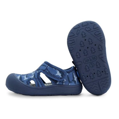 Jan and Jul Kids SunnyBreeze Sandals - Shark - product photo