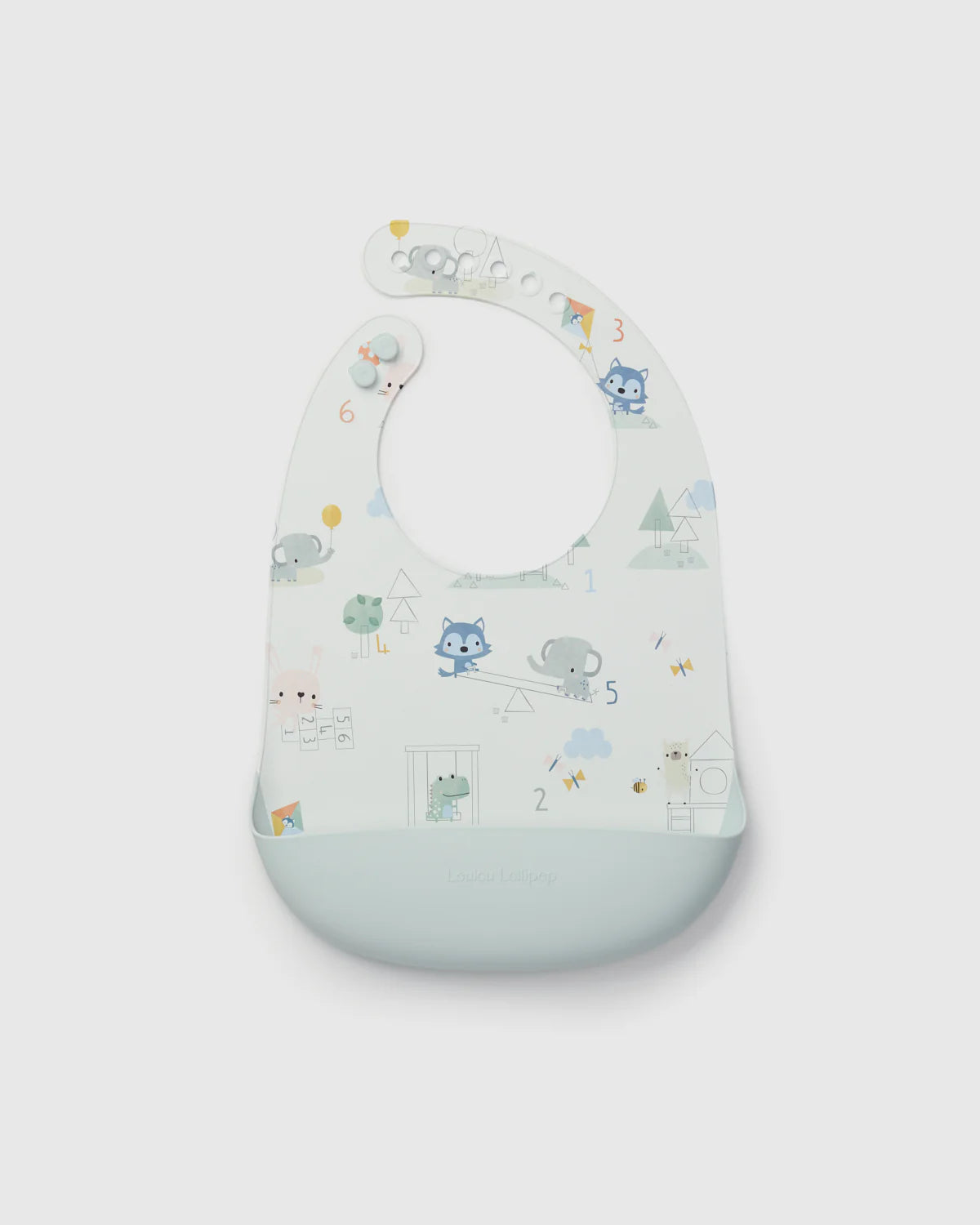LOULOU LOLLIPOP Silicone Bib - Printed
