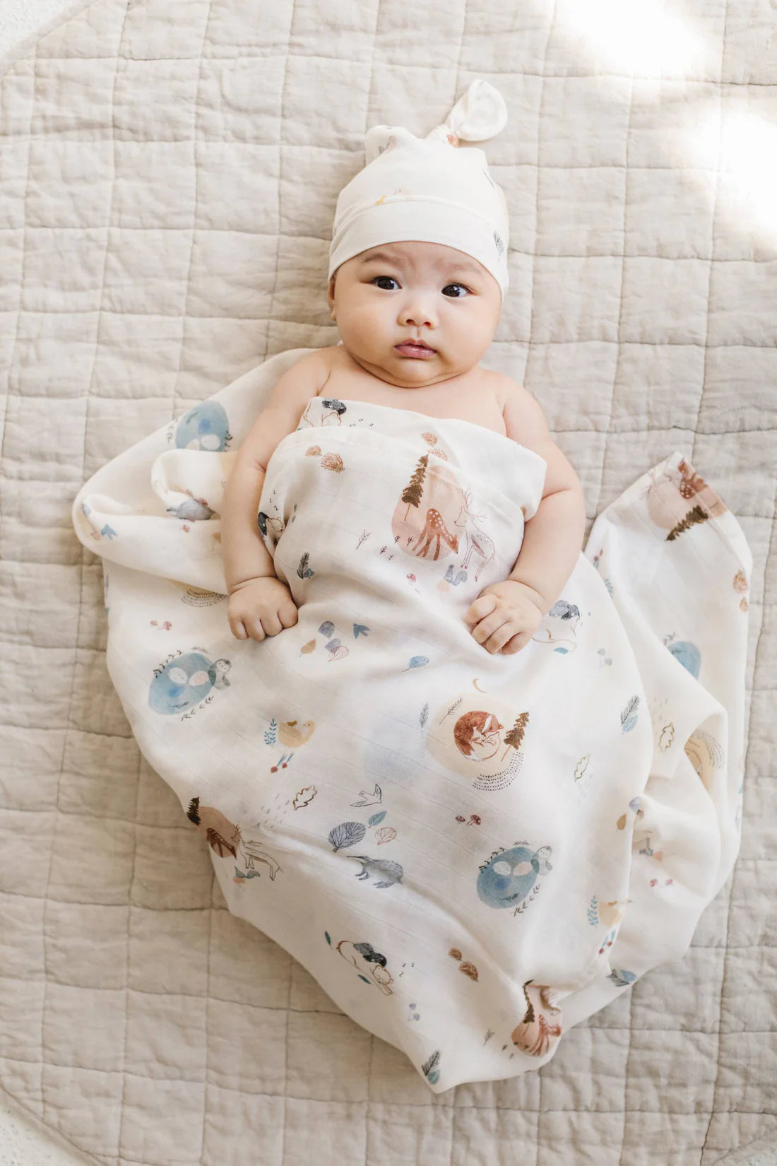 LOULOU LOLLIPOP Muslin Swaddle