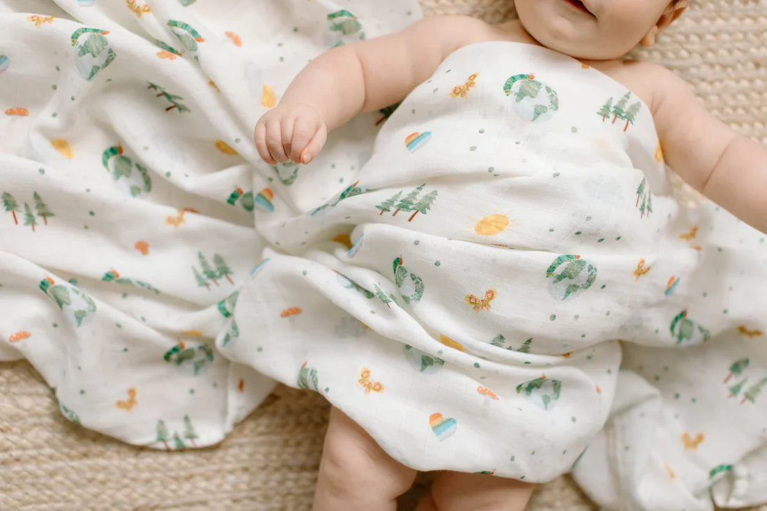 LOULOU LOLLIPOP Muslin Swaddle