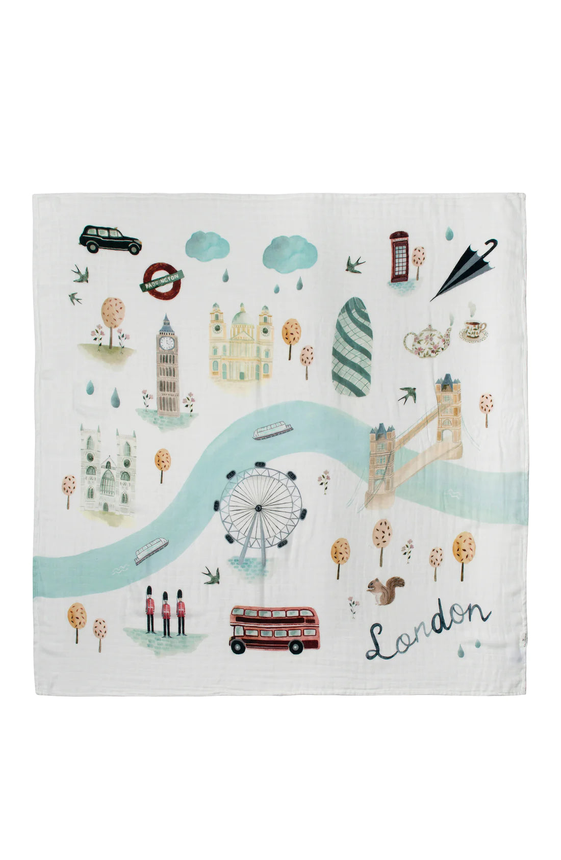 LOULOU LOLLIPOP Muslin Swaddle