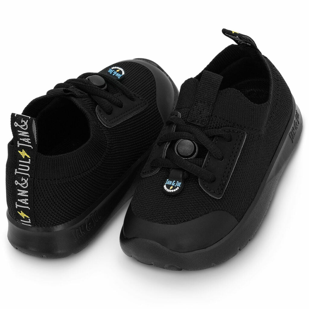 Jan and Jul  | Kids Waterproof Shoes - Jet Black