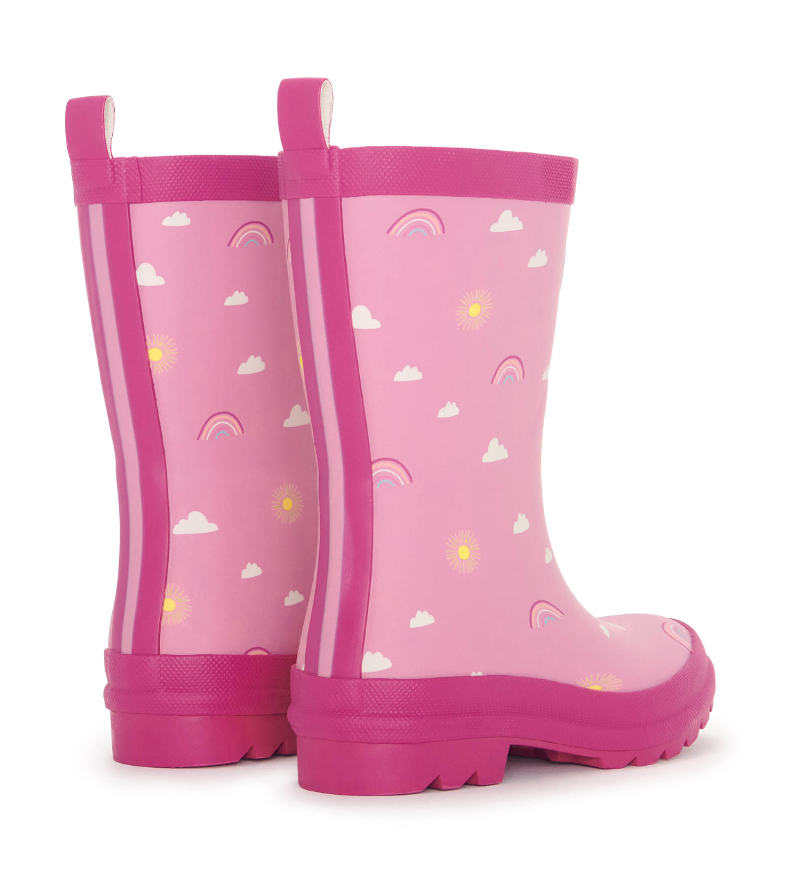 Hatley sun charms matte rain boots