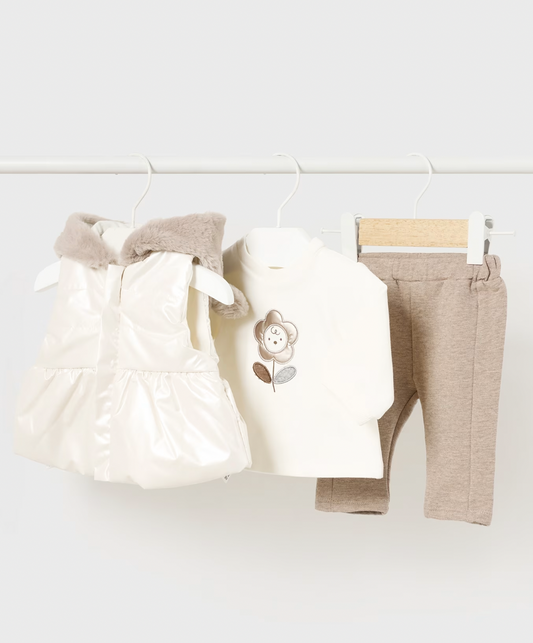 Mayoral 3-piece combined tracksuit baby girl