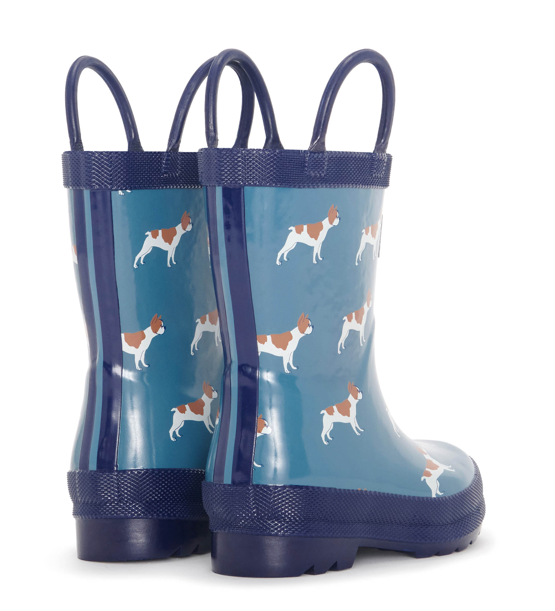 Hatley friendly bulldogs preschool rain boots