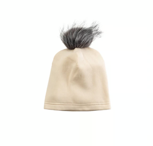 LOULOU LOLLIPOP Waffle Pom Pom Hat