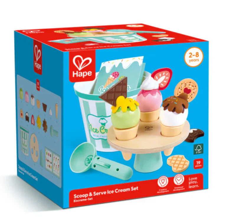 SCOOP & SERVE ICE CREAM SET – HAPE
