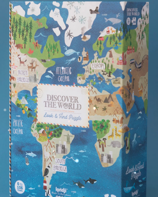 LONDJI Game - Puzzle - Discover The World