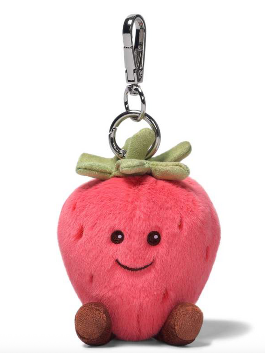 Mchugs Cream Strawberry Bag Charm