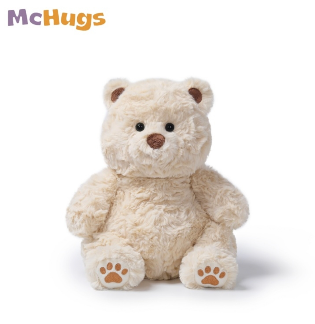 Mchugs Cream Raffles Bear - 25CM