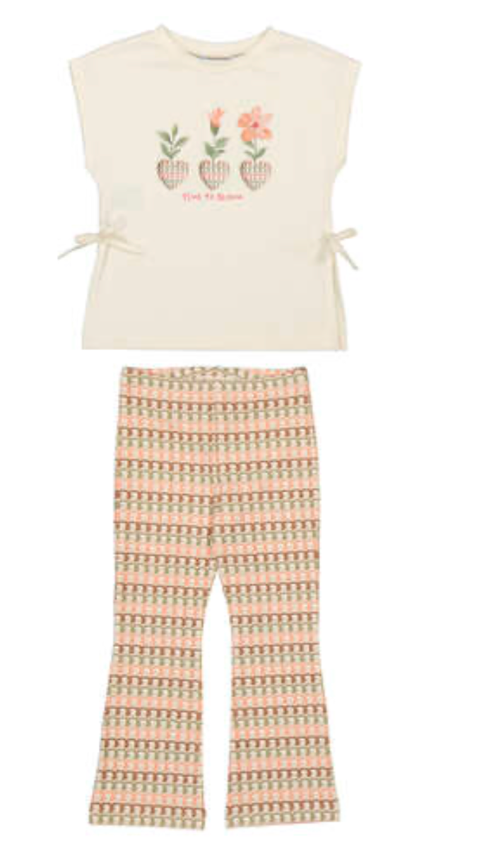 Mayoral Girl Flare Leggings and T-shirt Set