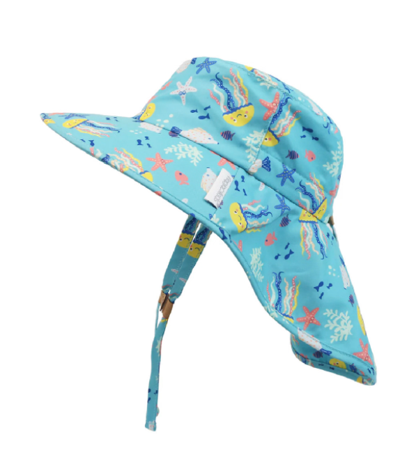 ZOOCCHINI UPF50+ Baby-Toddler Cape Sun Hat
