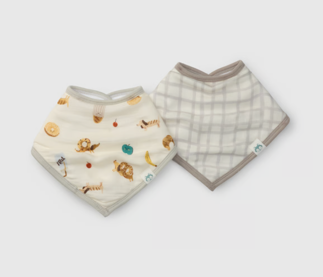 LOULOU LOLLIPOP Bandana Bib Set