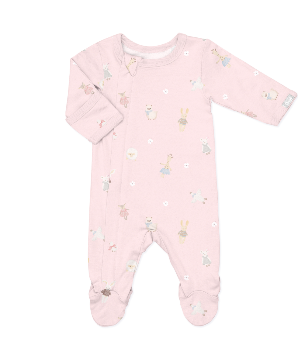 Coccoli Modal Zipper Footie
