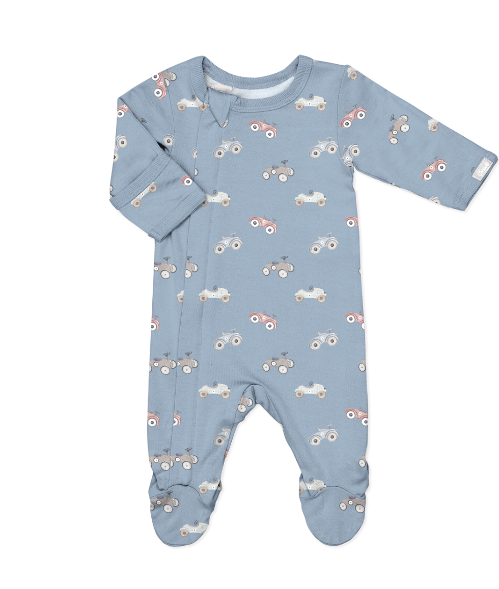Coccoli Modal Zipper Footie