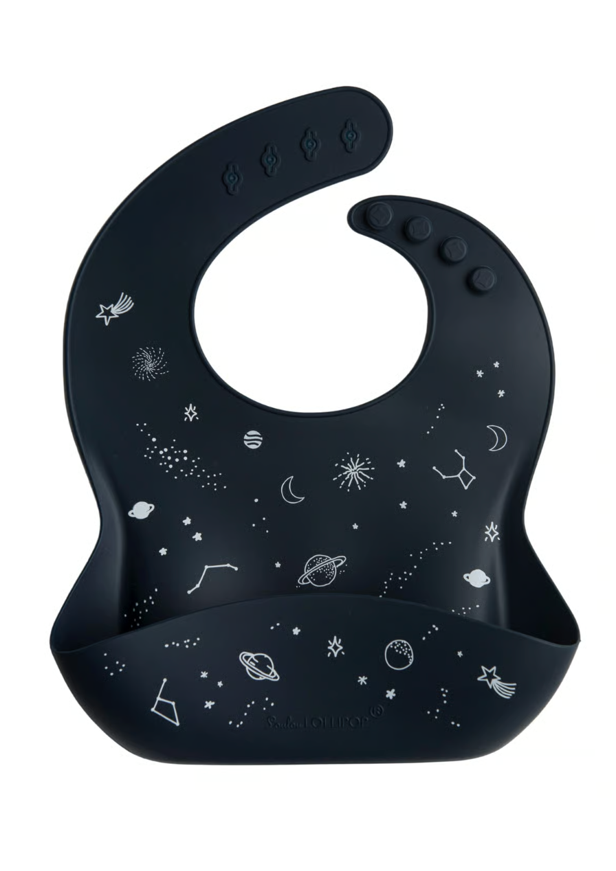 LOULOU LOLLIPOP Silicone Bib - Printed