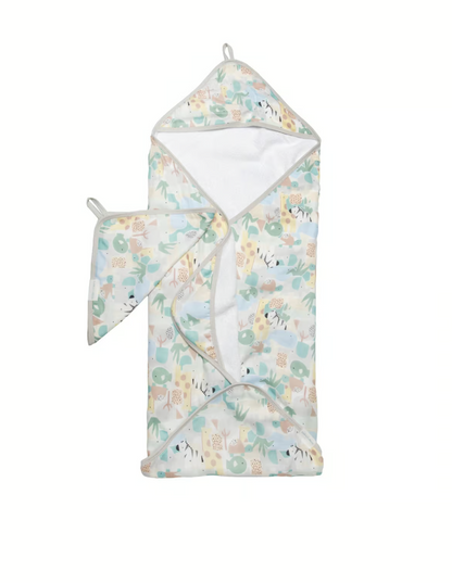 Loulou Lollipop Hooded Towel Set - product photo