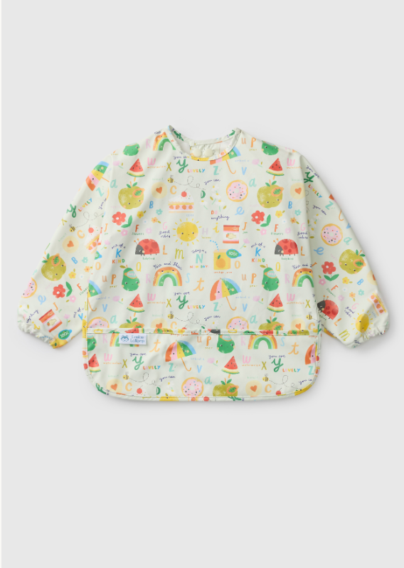 LOULOU LOLLIPOP Long Sleeve Waterproof Bib