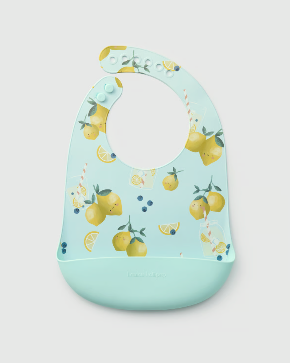 LOULOU LOLLIPOP Silicone Bib - Printed