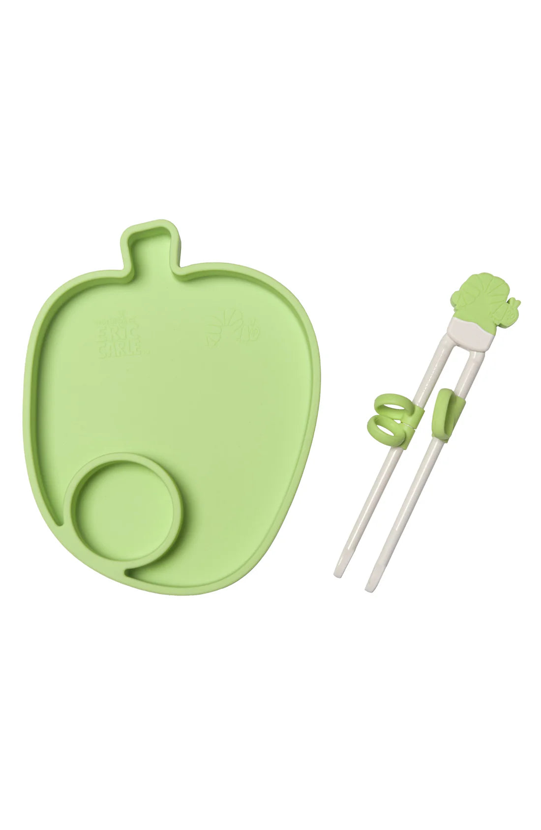 LOULOU LOLLLIPOP Eric Carle - Snack Plate - Apple