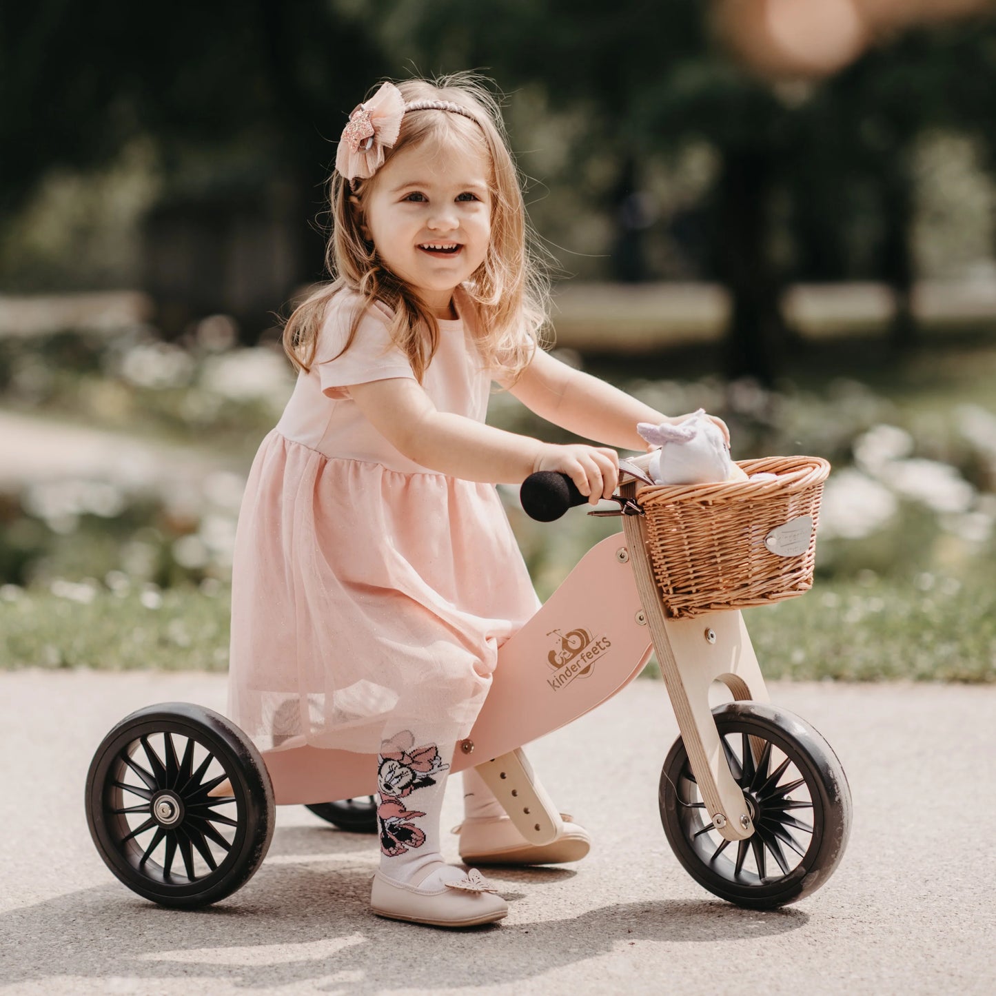 KINDERFEET Tiny Tot PLUS Bike - Rose