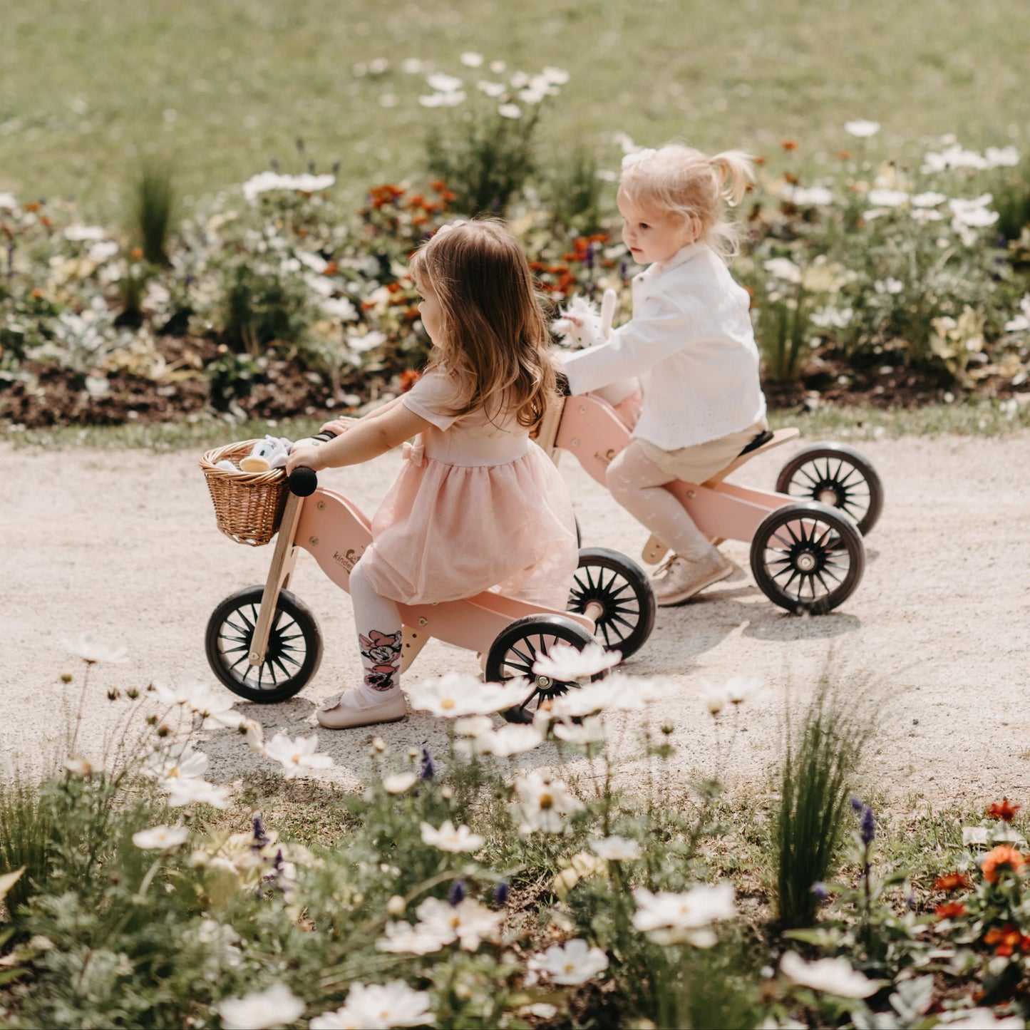 KINDERFEET Tiny Tot PLUS Bike - Rose