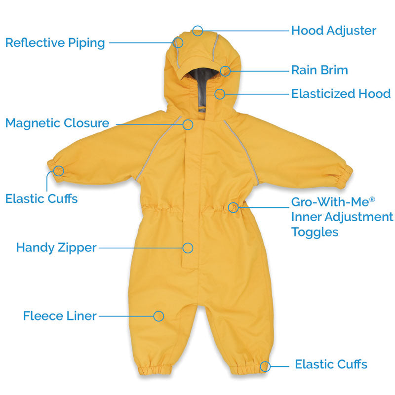Jan and Jul | Puddle -Dry Waterproof Play Suit