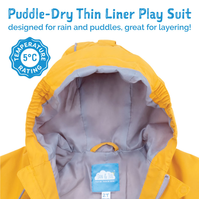 Jan and Jul | Puddle -Dry Waterproof Play Suit