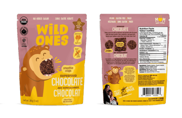 WILD ONES Organic Smoothie Crisps