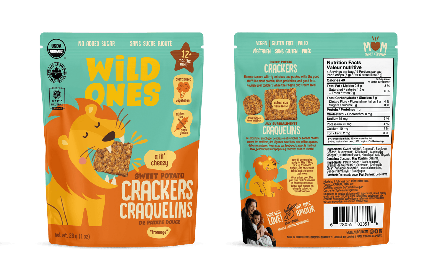 WILD ONES Organic Smoothie Crisps