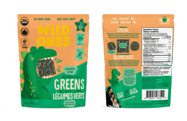 WILD ONES Organic Smoothie Crisps