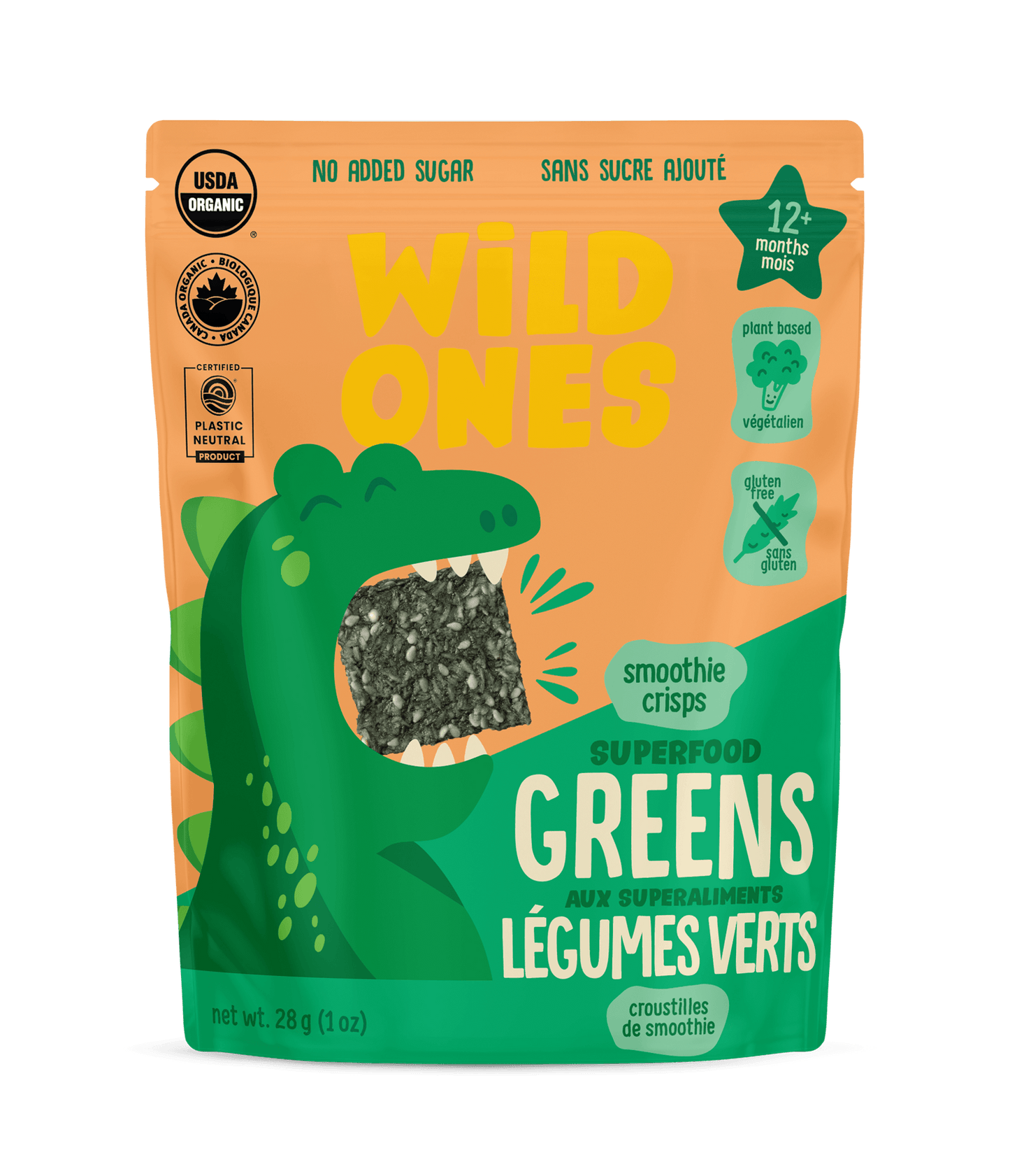 WILD ONES Organic Smoothie Crisps