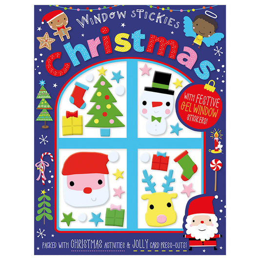 MAKE BELIEVE IDEAS Window Stickies: Christmas