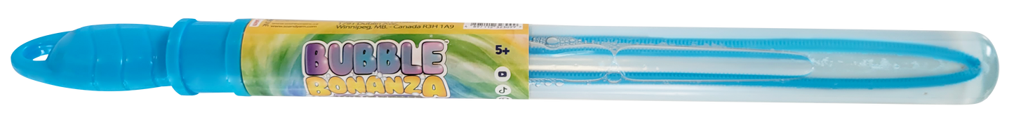 Bubble Bonanza 4oz Bubble Sticks for kids with giant wand