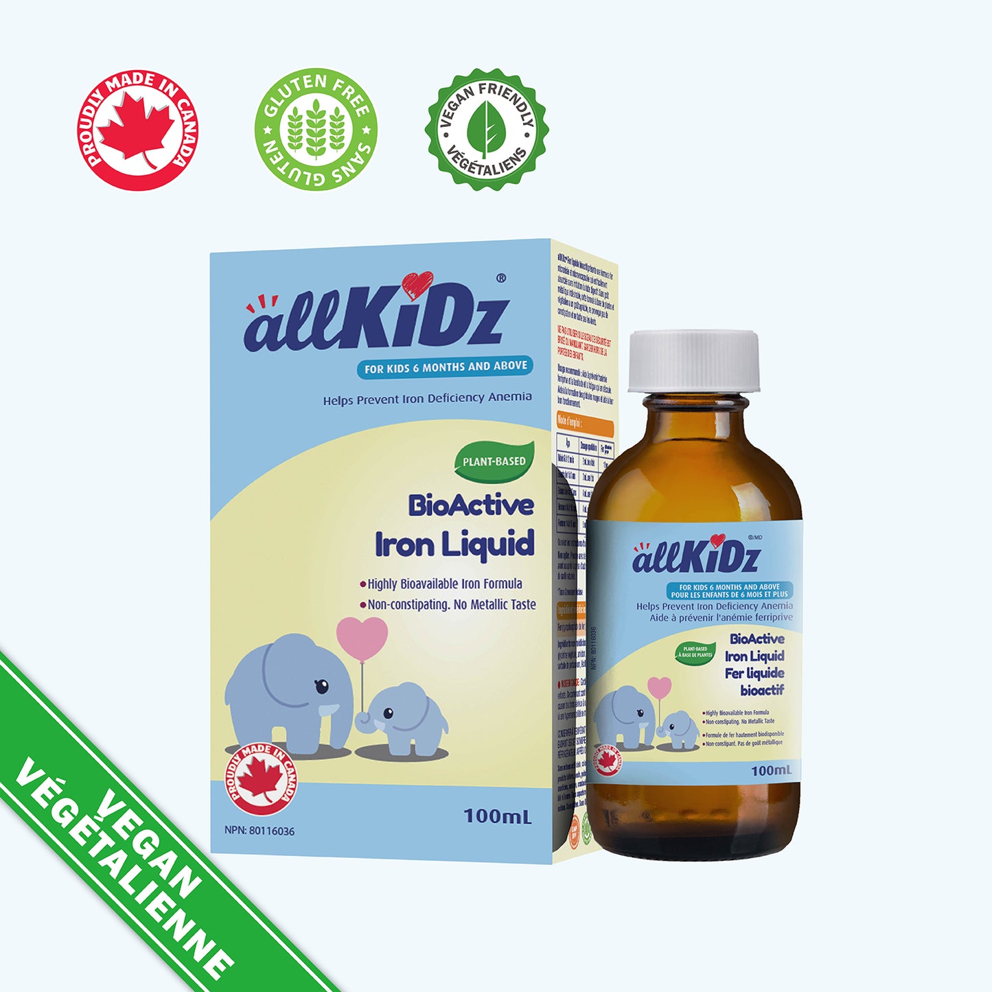 ALLKIDZ-BIOACTIVE IR ON LIQUID 100ML