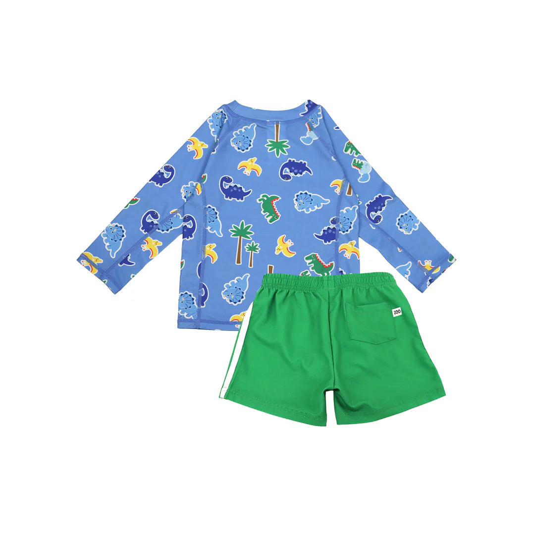 ZOOCCHINI Rashguard Swim Top + Short Set