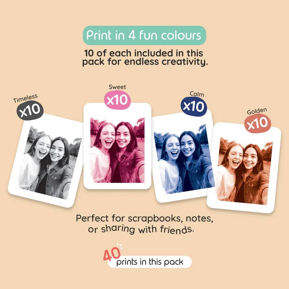 Model P2 Print Pack｜40 Prints