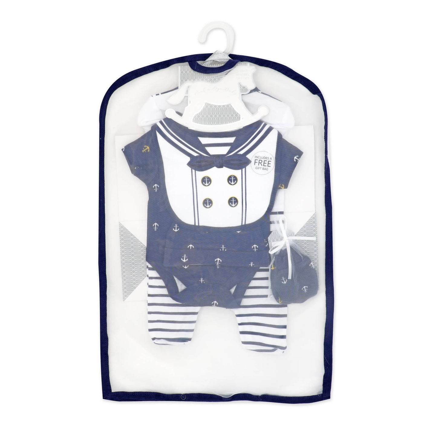 Boys 5 Piece Multipack Set - Sailor