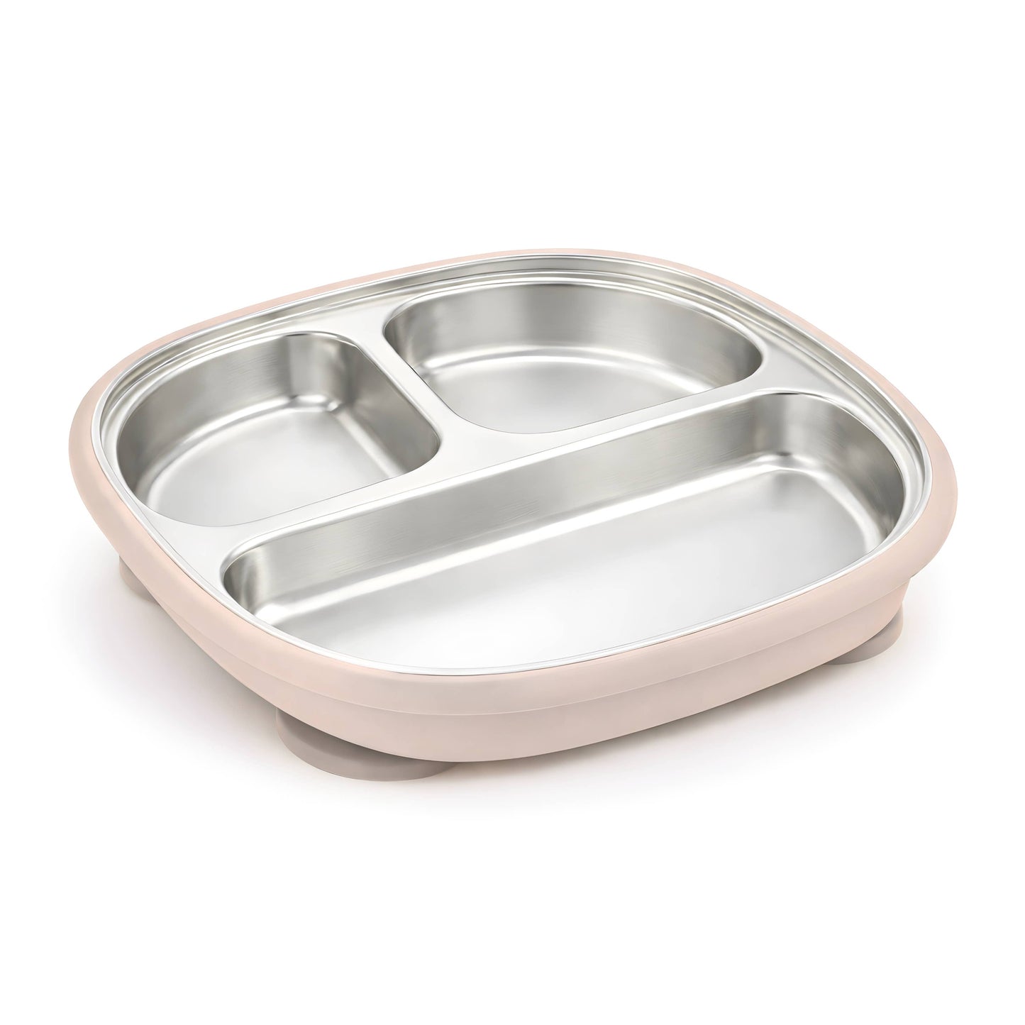 BABY BLISS Stainless Steel Silicone Suction Plate