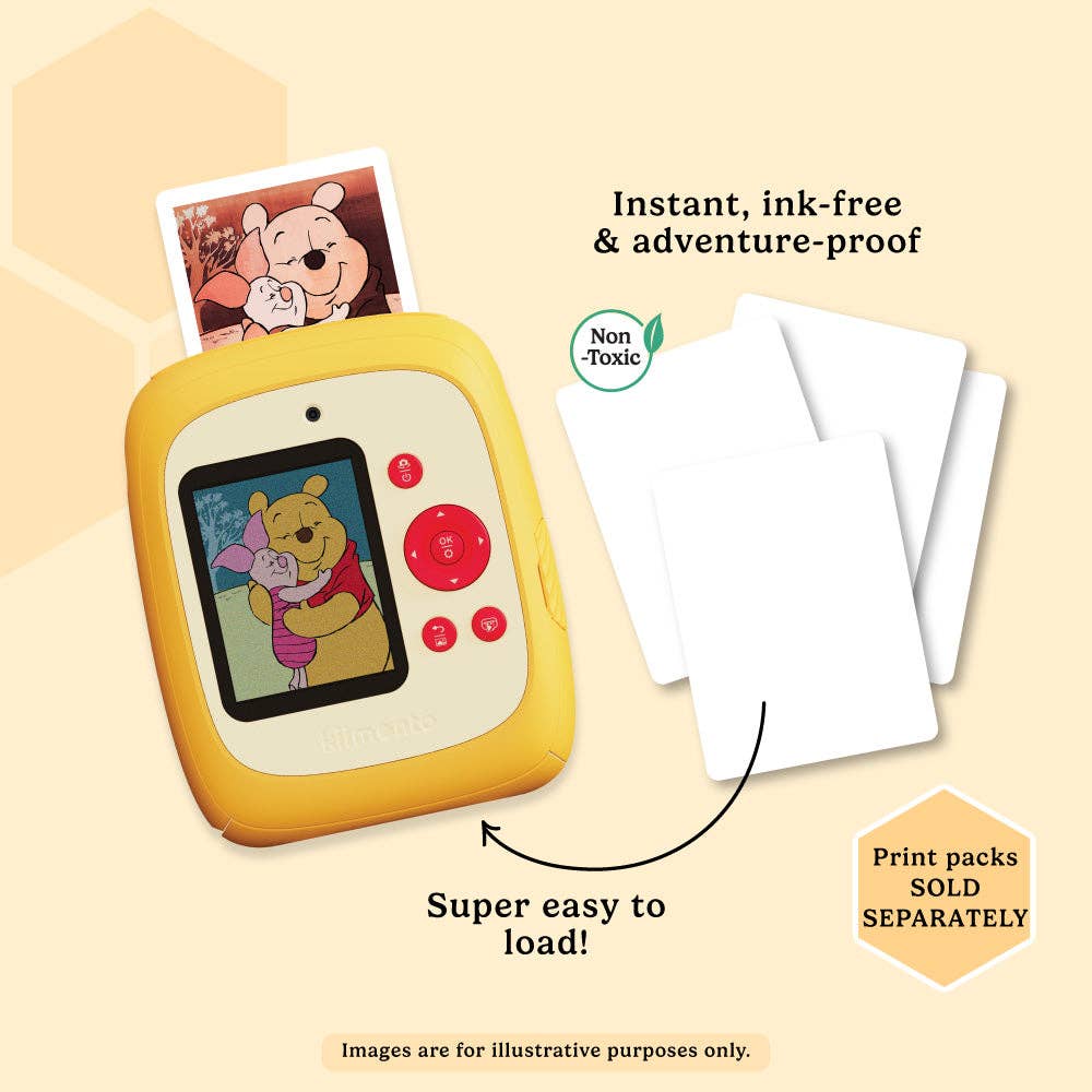 Kiimento Disney Winnie the Pooh Print Pro Camera