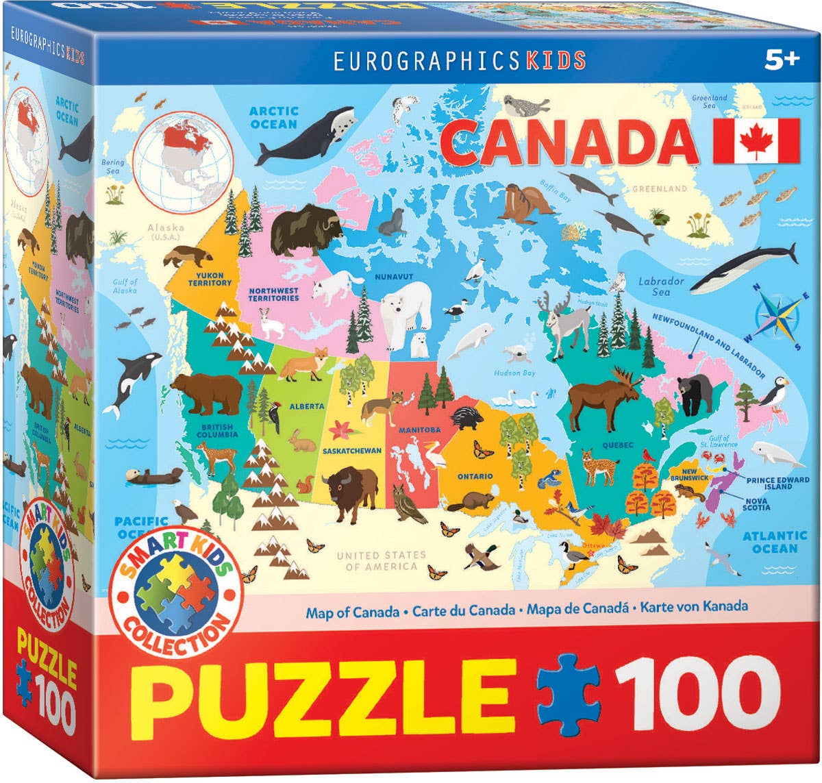 Map of Canada