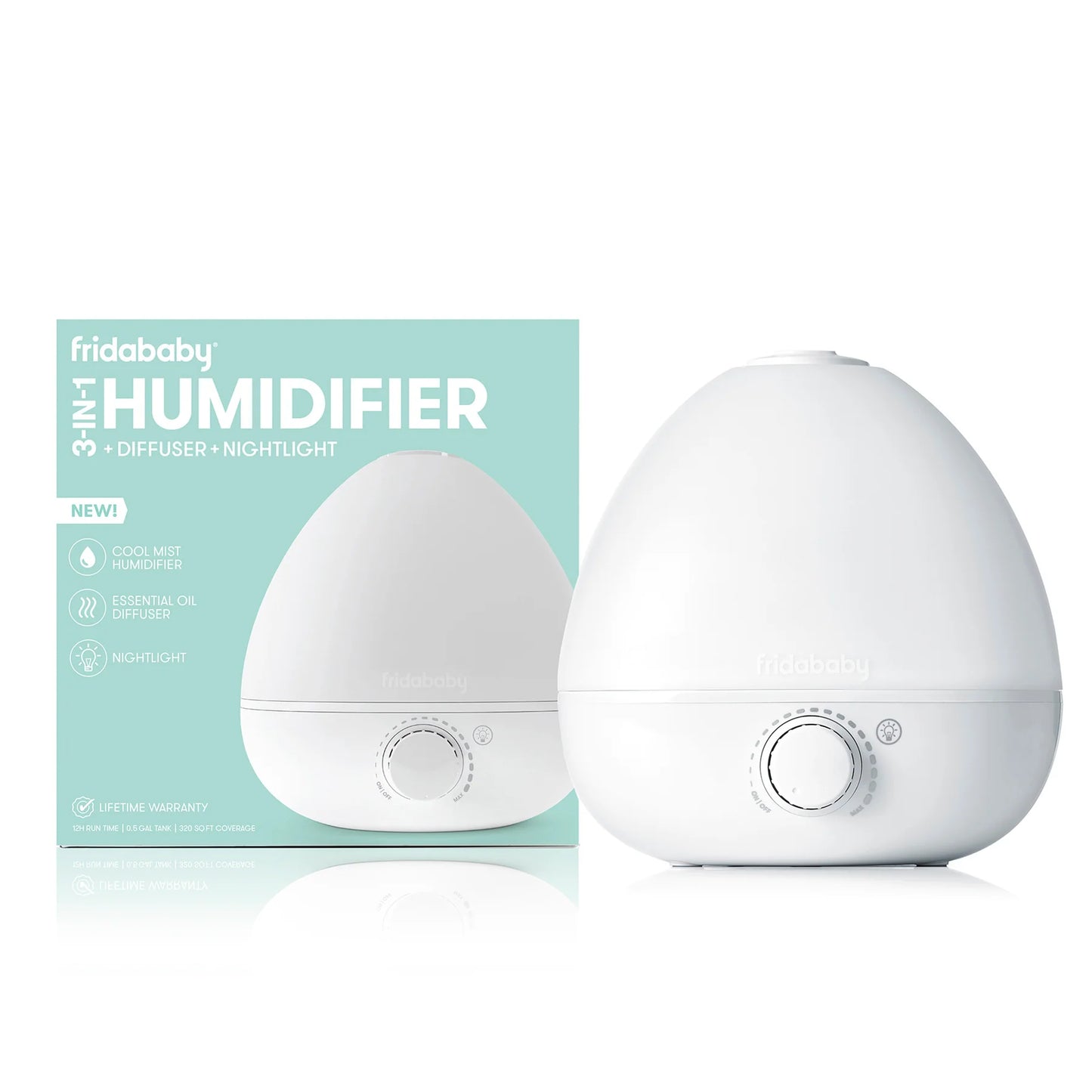 FRIDA BABY BreatheFrida 3-in-1 Humidifier Diffuser Nightlight